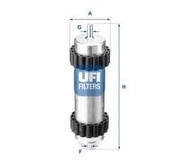 Filtro carburante UFI 3194600 per VAG