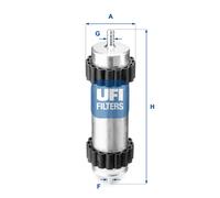 Filtro Carburante UFI Adatto Per Audi A6 Avant