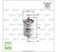 Filtro Carburante Valeo Benzina per ALFA ROMEO 1750-2000 ALFETTA SPIDER GTV 164