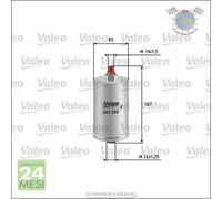 Filtro Carburante Valeo Benzina per ISDERA COMMENDATORE IMPERATOR MERCEDES CLAS