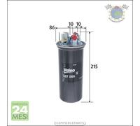 Filtro Carburante Valeo Gasolio per AUDI A6