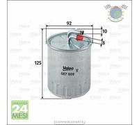 Filtro Carburante Valeo Gasolio per CHRYSLER 300C Touring MERCEDES CLASSE CLC 2