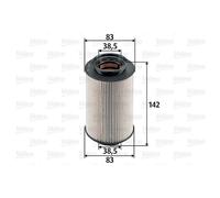 Filtro carburante Valeo per Audi Seat Skoda VW