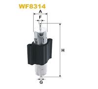 WIX FILTERS WF8314 - Filtro carburante
