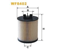 1 FILTRO CARBURANTE WIX FILTERS WF8402 WF8402