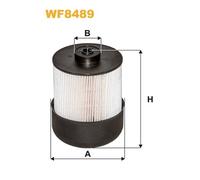Filtro carburante WIX FILTERS WF8489 per RENAULT CLIO 1.5 dCi 90