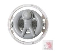 Filtro catcher lanugine, palla per lavanderia riutilizzabile, trappola per lanugine della lavatrice, funziona sia in lavatrice che in asciugatrice, riutilizzabile ed eco -friendly, 10x10x4cm, per il f