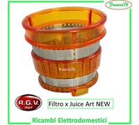 Filtro Cestello di Ricambio per Estrattore Juice Art New RGV 110900 ARANCIONE [EEK: Conforme]