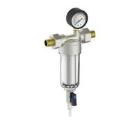 Filtro ciclonico autopulente con manometro attacchi 3/4" 90 micron 2,5 m³/h