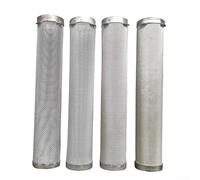 Filtro collettore pompa spray airless, 1 pezzo con 4 ali in acciaio inox per resistenza e durata (100 maglie)