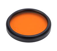 Filtro Colorato, Rivestimento in Vetro Ottico, Multistrato, Resistente all'olio, Antigraffio, Impermeabile, per Obiettivi Fotografici da 40,5 Mm (Arancia)