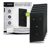 Filtro Comedes per asciugatrice Bauknecht Whirlpool | sostituzione per 481010716911 e 8015250474909 filtro originale HX schiuma, si adatta anche in apparecchi da Privileg & Maytag (Set da 5)