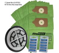 Filtro Compatibile + 20 Sacchetti Per Numatichenry Hetty HVR160 HET160 HVT160