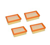 Filtro, Compatibile Con Karcher, Filtro Pieghettato Piatto WD4/WD5/WD6/MV4/MV5/MV6, Ricambio For Aspirapolvere Multiuso 2.863-005.0(4pcs)