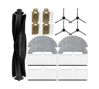 Filtro compatibile con Laresar L6 Pro Robot Aspirapolvere Spazzola Principale Spazzola Laterale Filtro Hepa Mop Straccio Sacchetto Della Polvere Ricambi Accessori (colore: SET C)
