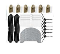 Filtro compatibile con Laresar L6 Pro Robot Aspirapolvere Spazzola Principale Spazzola Laterale Filtro Hepa Mop Straccio Sacchetto Della Polvere Ricambi Accessori (colore: SET D)