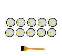 Filtro, Compatibile Con Xiaomi, Compatibile Con Deerma, VC40 VC50 Maniglia Aspirapolvere Accessori Elemento Filtrante Ricambi Di Ricambio(10pcs with brush)