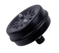 Filtro compressore d'aria con filettatura maschio da 16 mm o 20 mm, ricambio per compressori d'aria a pistone e piccole pompe d'aria, corpo in ferro nero con (16 mm)