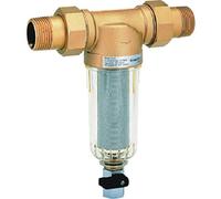 FILTRO CON LAVADO MANUAL Y VASO TRANSPARENTE - 1 1/4" - TMAX 40ºC - PE 16 BAR - MALLA 105/135 MICRAS - FF06-11/4AA