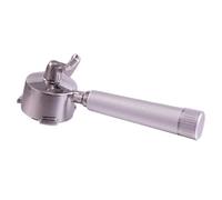 Filtro Con Maniglia A 3 Orecchie Da 51 Mm, Compatibile Con Delonghi, Dedica EC680 / 685 Portafiltro Per Barista Con Divisore Per Caffè A Doppia Bocca In Acciaio Inossidabile(51mm-3ears-silver)