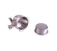 Filtro Con Maniglia A 3 Orecchie Da 51 Mm, Compatibile Con Delonghi, Dedica EC680 / 685 Portafiltro Per Barista Con Divisore Per Caffè A Doppia Bocca In Acciaio Inossidabile(51mm-3ears head)
