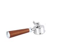 Filtro Con Maniglia A 3 Orecchie Da 51 Mm, Compatibile Con Delonghi, Dedica EC680 / 685 Portafiltro Per Barista Con Divisore Per Caffè A Doppia Bocca In Acciaio Inossidabile(51mm-3ears -A)