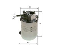Filtro Condotto Carbur BOSCH BOSCF 026 402 218