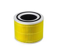 Filtro Core 300S, compatibile con Levoit, filtro a carbone attivo Core 300 for purificatore d'aria P350(Yellow)