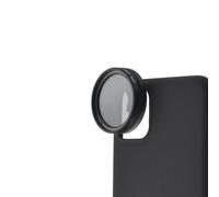 Filtro CPL 37mm Circular Polarizer Lente Nero con Custodia per iPhone 12 Pro