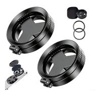 Filtro CPL magnetico per smartphone, lente polarizzata da 52 mm, taglia i riflessi aumenta il contrasto, include custodia protettiva (2 pezzi)