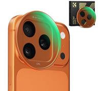 K&F CONCEPT Snap-On Filtro CPL per iPhone 17 Pro Max/17 Pro, Ultraleggero 9,5g Filtro Polarizzante CPL con Supporto Snap-on Deco, Vetro AGC 28 Strati Rivestiti Antiriflesso, Arancione