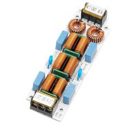 Filtro da 10 A a 4 stadi, soppressore di interferenze elettromagnetiche, purificatore dell'amplificatore audio EMC di potenza comune senza guscio
