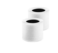 Filtro Da 2 Pezzi, Compatibile Con LEVOIT, Core Mini Mini-RF Bianco | Set di filtri di ricambio: misura perfetta, durata 6 mesi, strati 3 in 1, installazione fai da te.