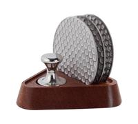 Filtro da caffè 3 pezzi riutilizzabile in acciaio gocciolatore | Colino da caffè con estrattore magnetico per campeggio, viaggi, casa, ufficio, cucina interna ed esterna