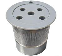 Filtro da caffè in acciaio inox, ricaricabile, design a 5 fori, robusto | Acciaio inossidabile 304, resistente al calore, per macchine Cafissimo e Tchibo