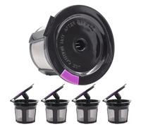 Filtro da caffè ricaricabile, cialde riutilizzabili universali da 5 cm, tessuto in acciaio di alta qualità, da cucina ecologici, compatibili con macchine della serie Mini Plus