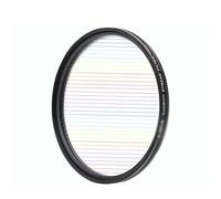 Filtro da disegno arcobaleno Starlight 77 mm 82 mm widescreen film effetti speciali filtro spot orizzontale riprese scene notturne (dimensioni : 77 mm)