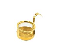 Filtro da tè rotante Filtro a maglia fine Setaccio per caffè Teaware 360 gradi Rotabile Infuser Gadget da cucina Strumento di filtraggio dorato