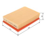FILTRO D'ARIA BOSCH 1 457 433 004 Per BMW, BMW (BRILLIANCE)