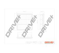 Filtro D'Aria Drve+ DP1110.10.0162 Per HYUNDAI, KIA