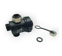 FILTRO DEFANGATORE MAGNETICO 3/4 IN LINEA E A SQUADRO SOTTO CALDAIA NERO EUROACQ