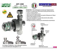 FILTRO DEFANGATORE MAGNETICO FAR 3/4 PER CALDAIE A CONDENSAZIONE POCKETFAR