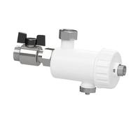 Filtro Defangatore Magnetico Foridra Idramag Mini Bianco per Caldaie Murali Attacchi 3/4" Maschio