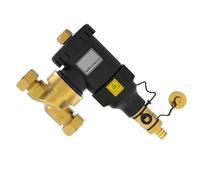 Filtro Defangatore - Magnetico | Separatore Ruggine - Magnetic Sludge and Rust Separator - Per Impianti Riscaldamento HVAC Purificazione Sedimenti Nero Argento Qualità Professionale Set 1