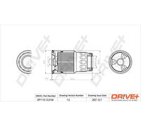 Filtro Del Carburante Drve+ DP1110.13.0134 Per Mazda, Subaru, Toyota