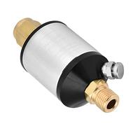 Filtro del compressore d'aria di ingresso e uscita da 1/4 NPT Separatore d'acqua Compressore d'aria Essiccatore con valvola di scarico per utensili pneumatici Taglierine al plasma Linee d'aria