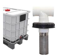 Filtro del filtro di ingresso del tubo flessibile, filtro 'acqua a botte di pioggia,Coperchio del filtro a rete per serbatoio 'acqua da un gallone | Filtro a rete per serbatoio da gallone inossidabile