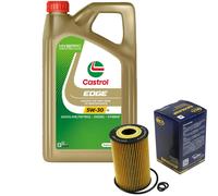FILTRO DEL KIT DI ISPEZIONE CASTROL 5L OLIO 5W30 per VW Passat tutte le tracce
