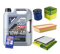 FILTRO DEL KIT DI ISPEZIONE LIQUI MOLY OIL 5L 10W-40 per Citroën Xsara N1 1.8