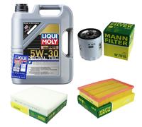 FILTRO DEL KIT DI ISPEZIONE LIQUI MOLY OIL 5L 5W-30 per Volvo V50 MW 1.8 1.6 2.0